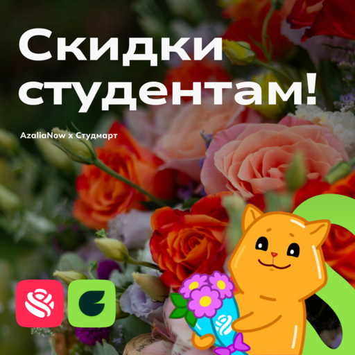 Скидки для студентов от AzaliaNow и сервиса «Студмарт»