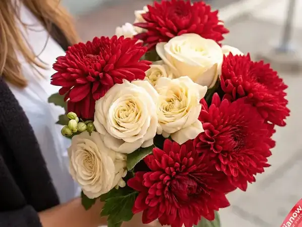 Букет с днем рождения даме
