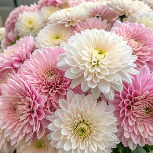 Букет хризантем по акции