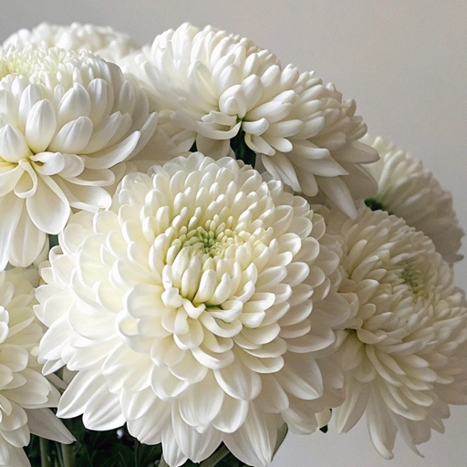 Белая хризантема Алтай