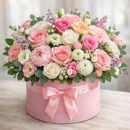 Букет в коробке – секреты популярности