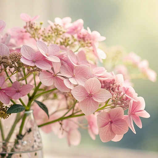 Гортензия в вазе - как продлить свежесть