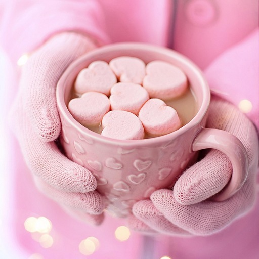 Кофе с сердечками