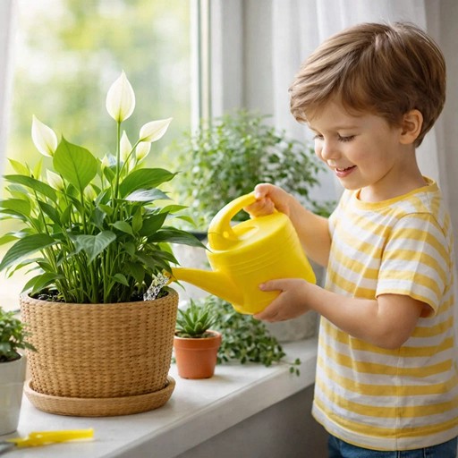 Выбираем цветы в детскую: какие комнатные растения подойдут для ребенка