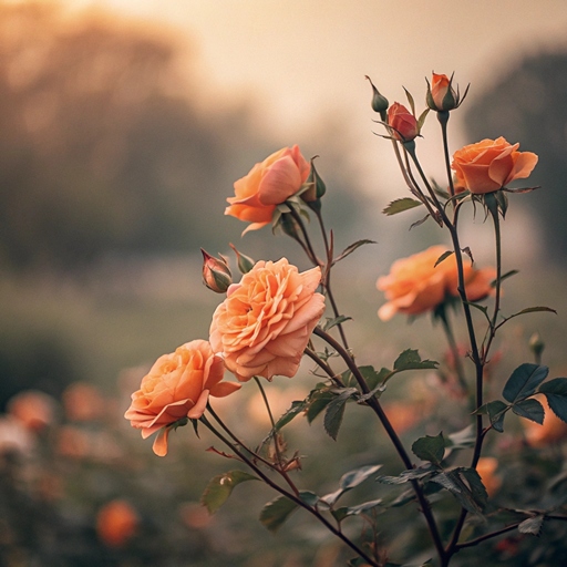 Роза - цветок оранжевого цвета