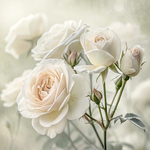 Значение белых роз на языке цветов
