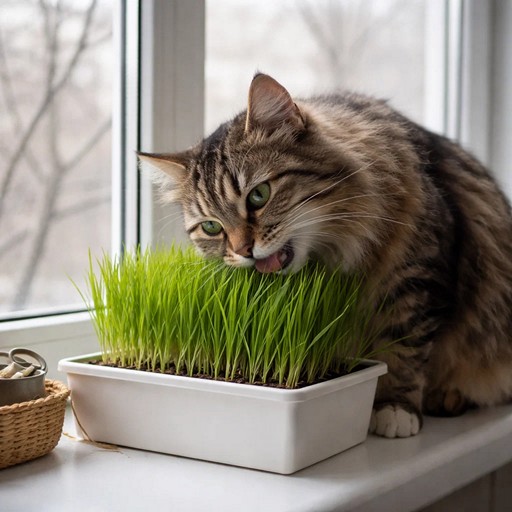 Пророщенное зерно для кошек