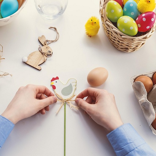 Как украсить стол на Пасху