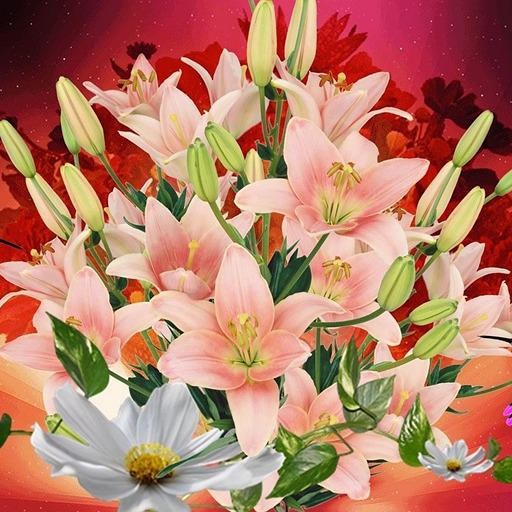 Можно ли ставить лилии с другими цветами в вазу