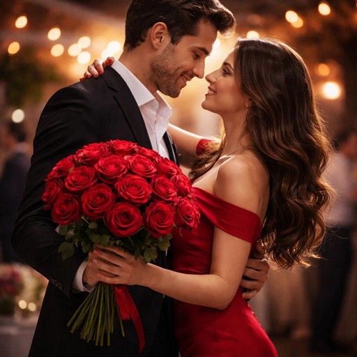 Поздравление и цветы на Международный день танца