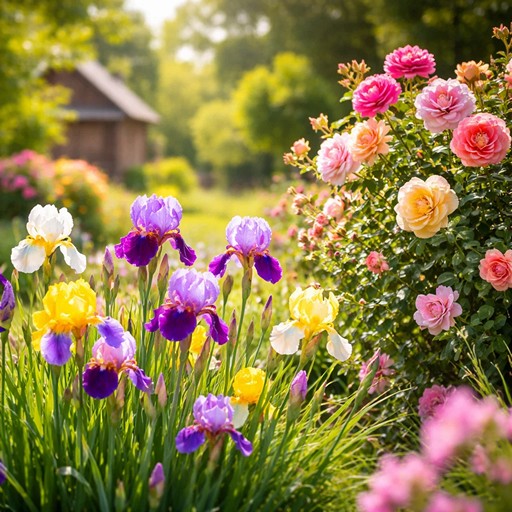 Можно ли сажать рядом цветы и грядки