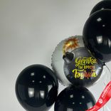 Маленькое фото 2: Композиция из 5 шаров с гелием «Детка, ты просто Бомба», вар. 3