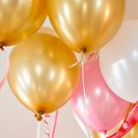 Маленькое фото 5: Композиция из 14 шаров с гелием «День рождения»