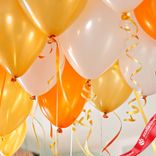Маленькое фото 5: Композиция из 15 шаров с гелием «День рождения», вар. 3