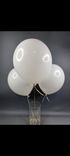 Фото флориста 3: Шар с гелием, 30 см, белый, пастель