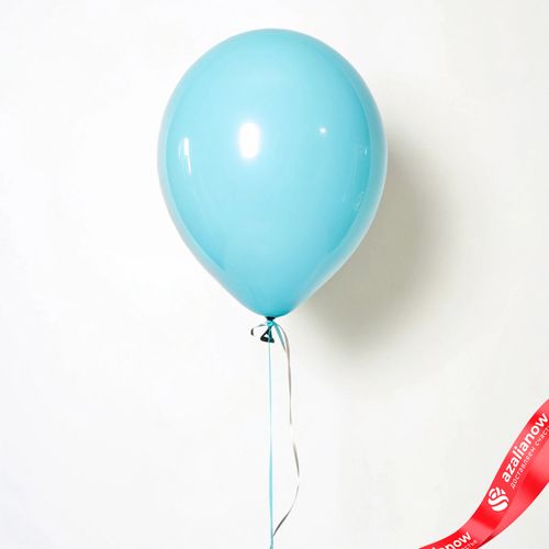 Шар с гелием голубой, 30 см