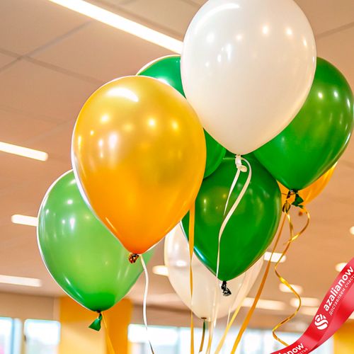 Фото 2: Композиция из 8 шаров с гелием «Праздник в офисе»