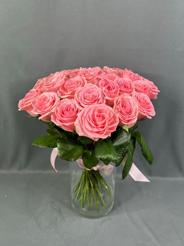 Фото флориста 1: Розовые розы