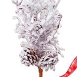 Маленькое фото 4: Ветка кедровая заснеженная, 71см