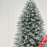 Маленькое фото 2: Ель искусственная заснеженная «Cамарская» (PE), 3м, белый