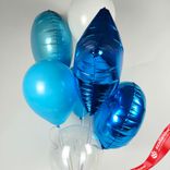 Маленькое фото 3: Композиция из 7 шаров с гелием «Комбо»