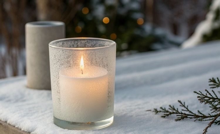 Стеклянный подсвечник-стакан Стеклянный подсвечник-стакан