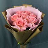 Фото флориста 3: Букет из розовых роз «Символ любви»