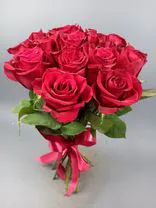 Фото флориста 3: 15 красных роз 40 см, Россия