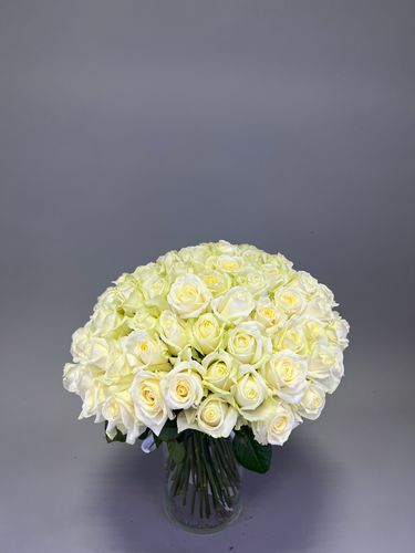 Фото флориста 4: Белые розы