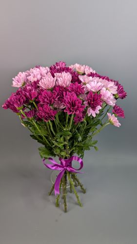 Фото флориста 1: Фиолетовые цветы
