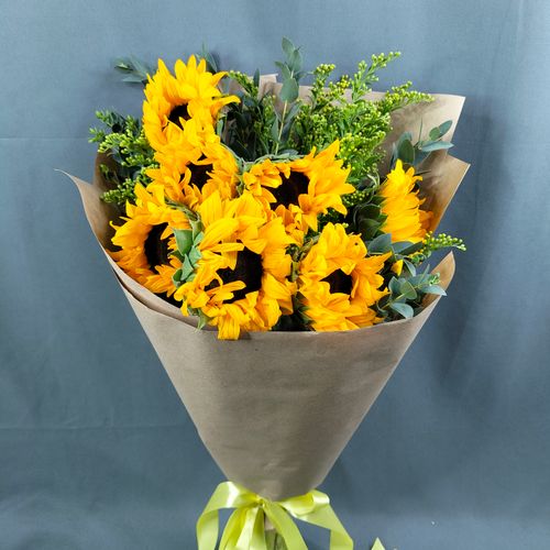 Фото флориста 1: Подсолнухи