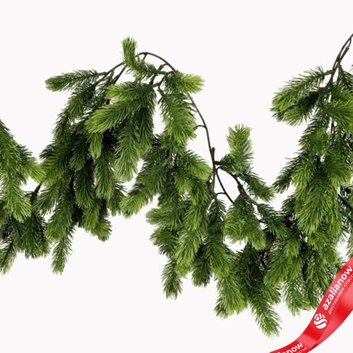 Фото 3: Гирлянда еловая, 170см, зеленый