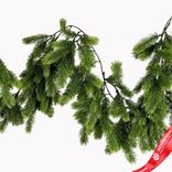 Маленькое фото 3: Гирлянда еловая, 170см, зеленый