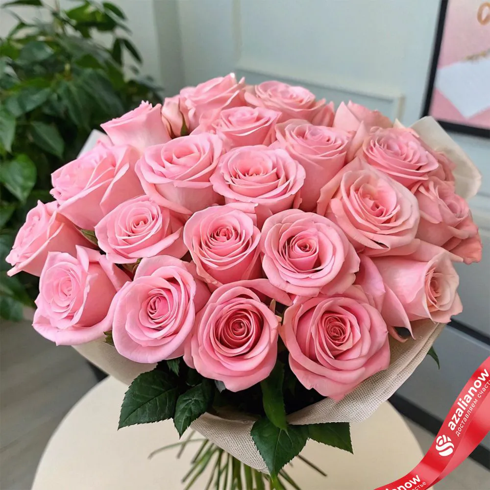 Букет нежно-розовых роз