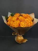 Фото флориста 1: Букет из 25 коралловых роз «Мой ангел»