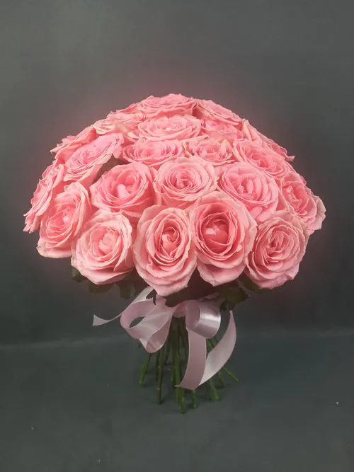 Фото флориста 1: Розовые розы