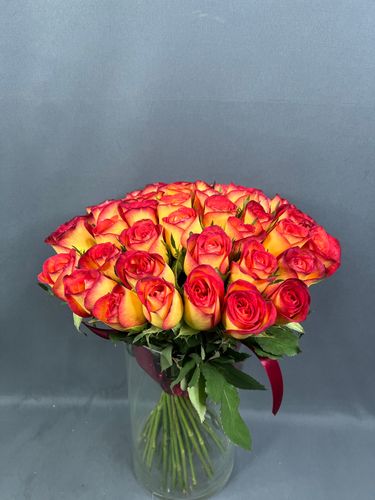 Фото флориста 1: Розы патио микс