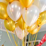 Маленькое фото 3: Композиция из 16 шаров с гелием «День рождения»