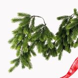 Маленькое фото 4: Гирлянда еловая, 170см, зеленый