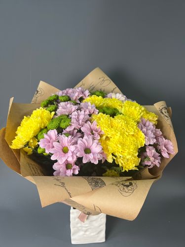 Фото флориста 1: Хризантемы микс