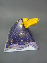 Фото флориста 4: Набор конфет «Choco Delicia» в темном шоколаде (Пралине миндаль), новогодняя серия, 120 гр