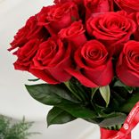 Маленькое фото 5: Акция! 17 красных роз 50 см, Россия