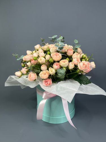 Фото флориста 1: Букеты в коробках