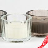 Маленькое фото 3: Свеча в стакане ароматическая (стекло), H3,5xD5,5см, цв. в асс.