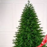 Маленькое фото 2: Ель искусственная «Суздальская» (PE), 2,4 м, зеленый