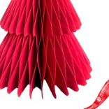 Маленькое фото 5: Сувенир «Елочка» (бумага), D20х30см, красный