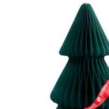 Маленькое фото 4: Сувенир «Елочка» (бумага), D20х30см, темно-зеленый