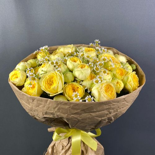 Фото флориста 1: Букеты ромашек