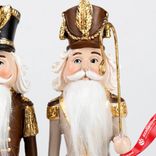 Маленькое фото 5: Сувенир «Щелкунчик» (полирезин), Н22х6,5х5,5см, в асс., коричневый