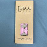 Фото флориста 1: Набор свечей чайных 10шт, D3,5см, розовый